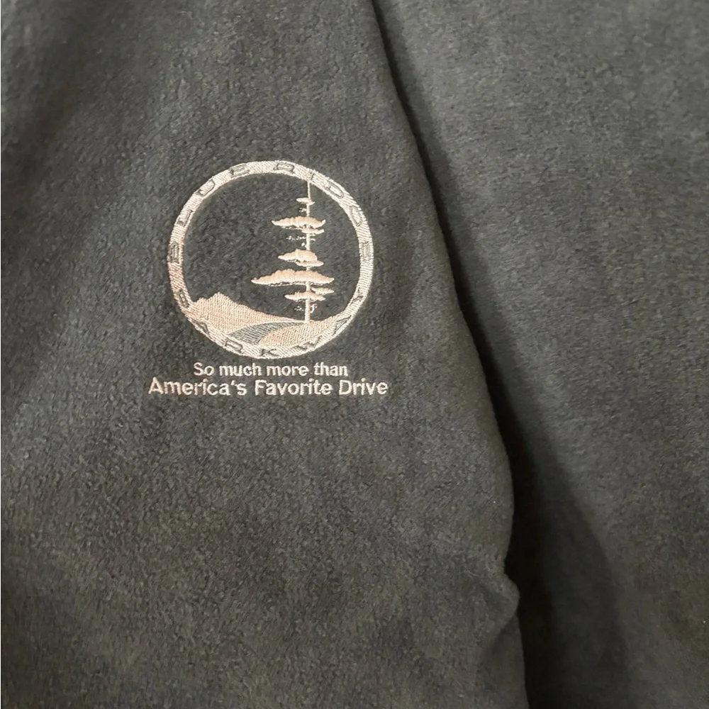 NWOT - BlueRidge Parkway Reversible Jacket Green Embroidered Graphic Size S - Picture 4 of 6